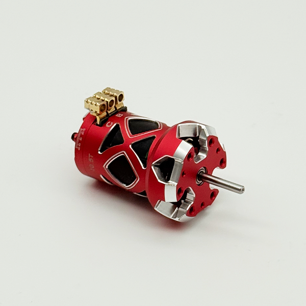 Furitek NANODRIVE 380 – 10.5T Sensored Brushless Motor for 1/10 Drift Cars (Red Edition)