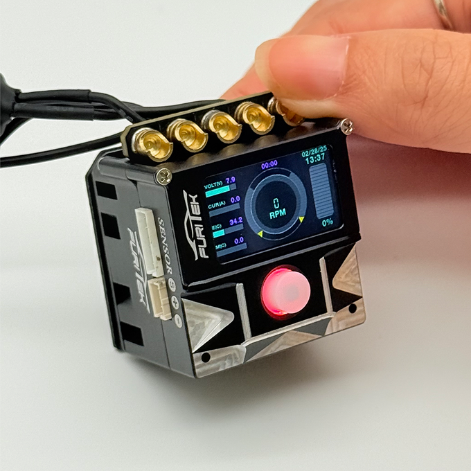 FURITEK SLIDETECH RACE 1/10 160A SENSORED ESC W/ OLED & INTERNAL FAN – Stock/Mod Competition ESC