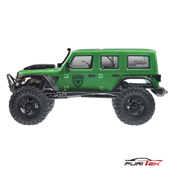 FURITEK FX118 KATANA RTR BRUSHLESS 1/18 RC CRAWLER KIT (GREEN) – Furitek