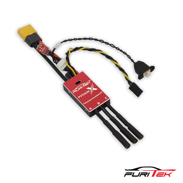 FURITEK PYTHON X 80A/120A BRUSHED/BRUSHLESS ESC FOR 1/10 RC CRAWLERS WITH WIRELESS APP