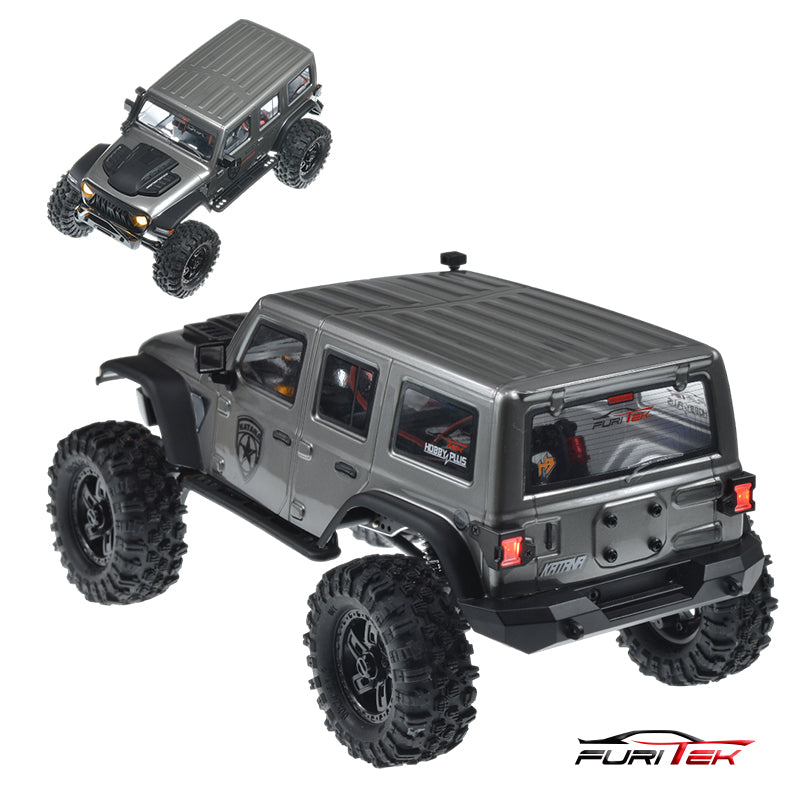 FURITEK FX118 KATANA RTR BRUSHLESS 1/18 RC CRAWLER KIT (GREY) – Furitek