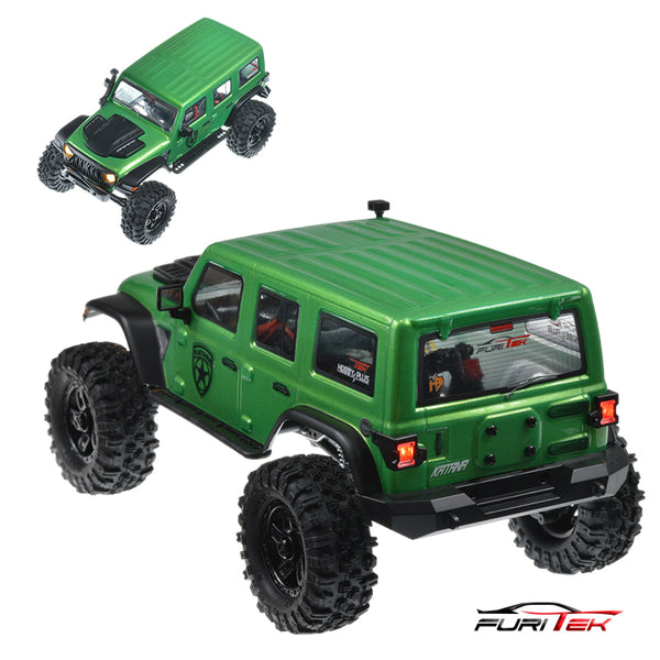 FURITEK FX118 KATANA RTR BRUSHLESS 1/18 RC CRAWLER KIT (GREEN) – Furitek