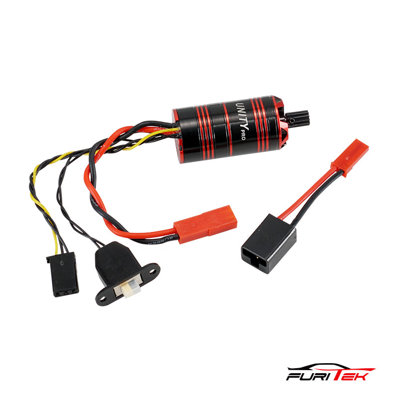FURITEK UNITY PRO 3500kv 2-in-1 Micro FOC Brushless System for TRX4M ...