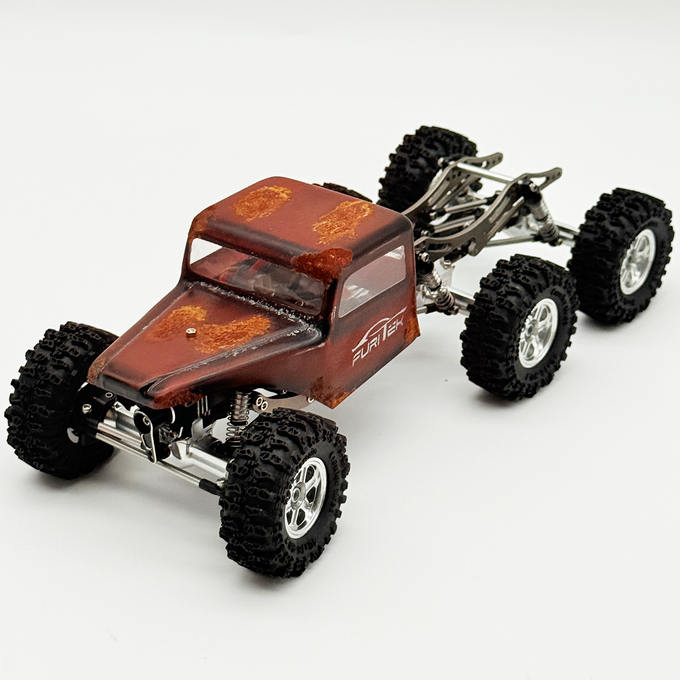 FURITEK ROGUE 6x6 ARTR 1/30 - Weathered Brown Edition
