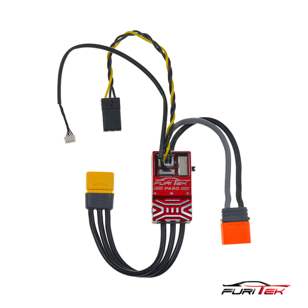 FURITEK PASO 40A/70A SENSORED/SENSORLESS ESC WITH WIRELESS COMBO FOR 1/18 1/12 RC Cars