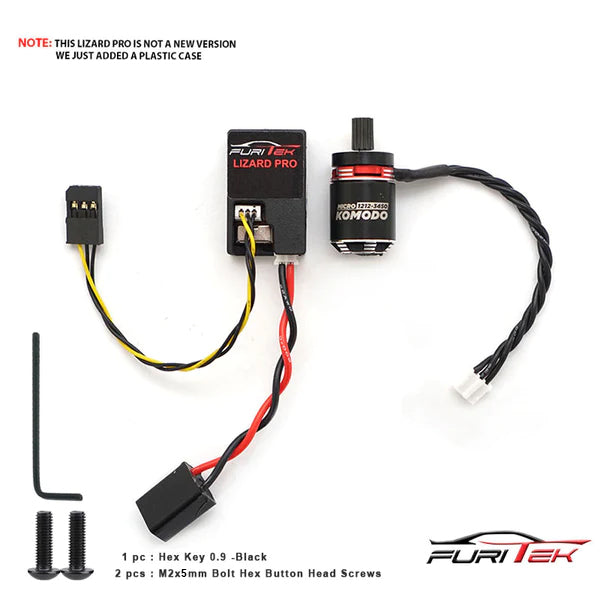 FURITEK STINGER 118 BRUSHLESS POWER SYSTEM FOR TRAXXAS TRX FURITEK STINGER 118 BRUSHLESS POWER SYSTEM FOR TRAXXAS TRX