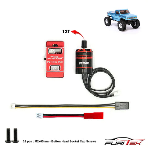 FURITEK TORPEDO BRUSHLESS POWER SYSTEM FOR REDCAT ASCENT-18 – Furitek