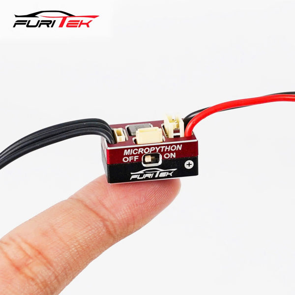 Furitek MicroSilk 2025 Brushless Power System with MicroPython and MiniKomodo For Axial SCX24