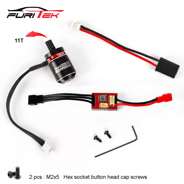Python Brushless Motor Box Furitek MicroModo 2025 Brushless Power System with MicroPython and Mic