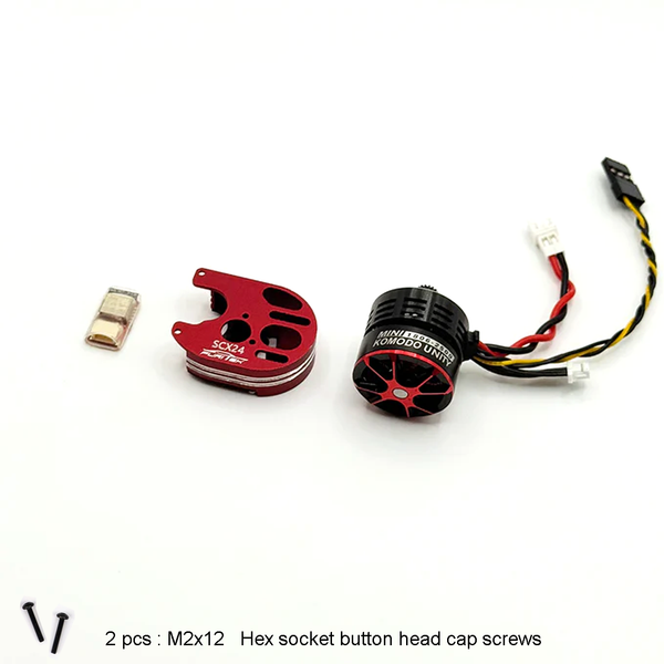 FURITEK MINI KOMODO UNITY 2-in-1 ESC/MOTOR Micro FOC Brushless System for SCX24