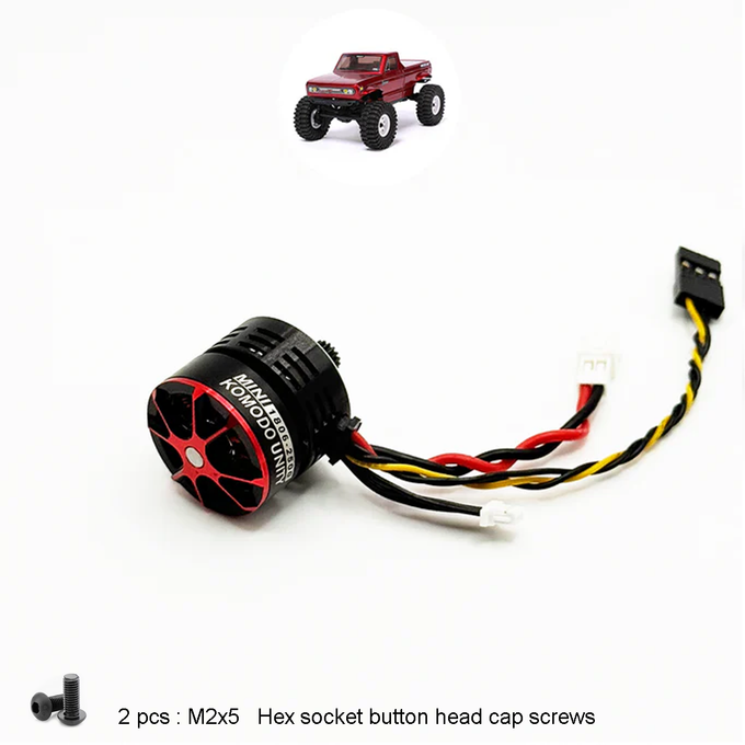 FURITEK MINI KOMODO UNITY 2-in-1 ESC/MOTOR Micro FOC Brushless System FOR REDCAT ASCENT-18