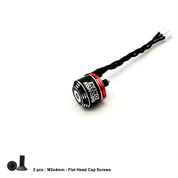 FURITEK NANO KOMODO BRUSHLESS MOTOR WITH 11T STEEL PINION FOR SCX30 AND ASCENT-32