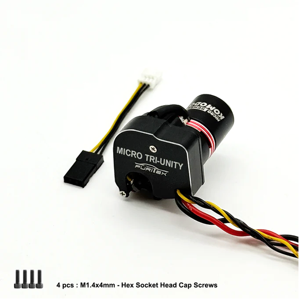 Furitek Micro TRI-UNITY PRO LCG SENSORED FOC 3-in-1 Drive System for SCX24