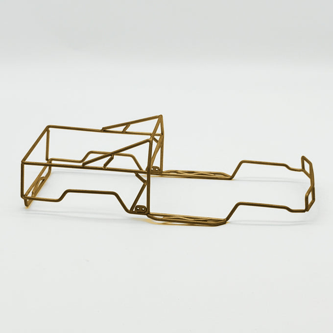 FURITEK Scale Titanium Roll Cage for KRAWL 30 TRAIL PRO PICKUP - Gold Titanium