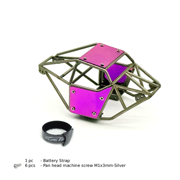 Furitek TITAN Buggy Chassis Kit for SCX30 - Purple