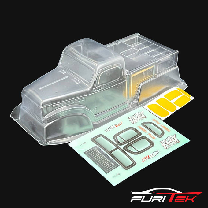 FURITEK CLEAR BODY SET FOR FURITEK FX118 FURY WAGON