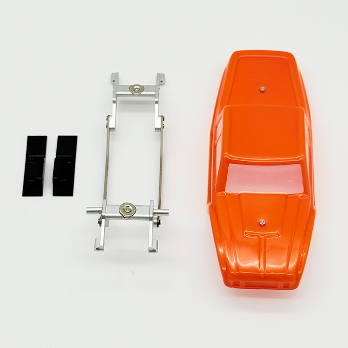 Furitek MANTIS LCG Competition Chassis Kit with Orange Comp Body for SCX30