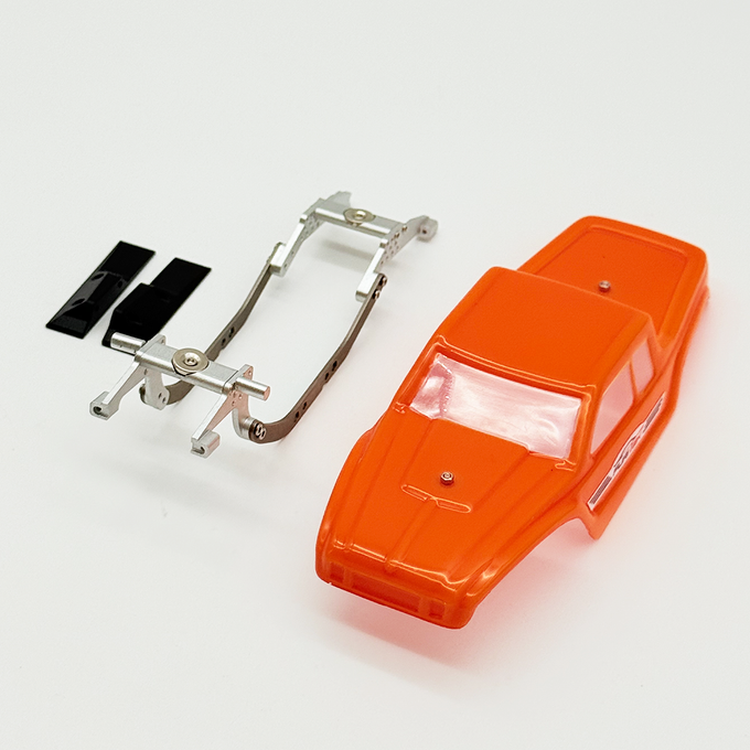 Furitek MANTIS LCG Competition Chassis Kit with Orange Comp Body for SCX30