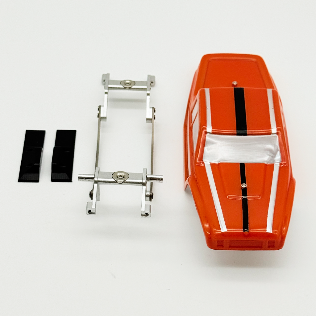 Lcg Comp Rig Body Furitek MANTIS LCG Competition Chassis Kit with Orange Comp Body for S