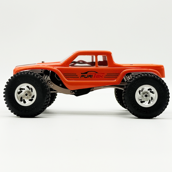 Lcg Comp Rig Body Furitek MANTIS LCG Competition Chassis Kit with Orange Comp Body for S