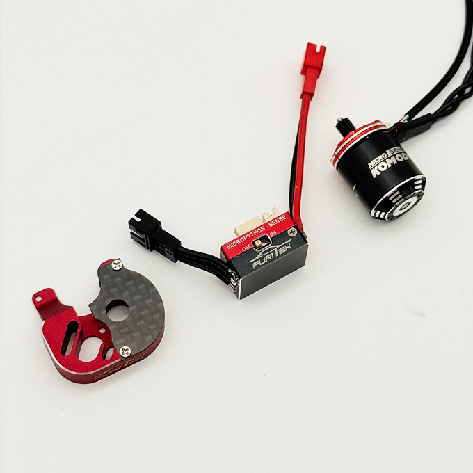 Furitek MicroModo SENSORED 2026 PNP Stock SLT2 Compatible Outrunner Brushless System for SCX24