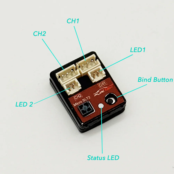 Furitek Mini TRI-UNITY PRO SENSORED SLT2 PNP FOC 3-in-1 Drive System for SCX24
