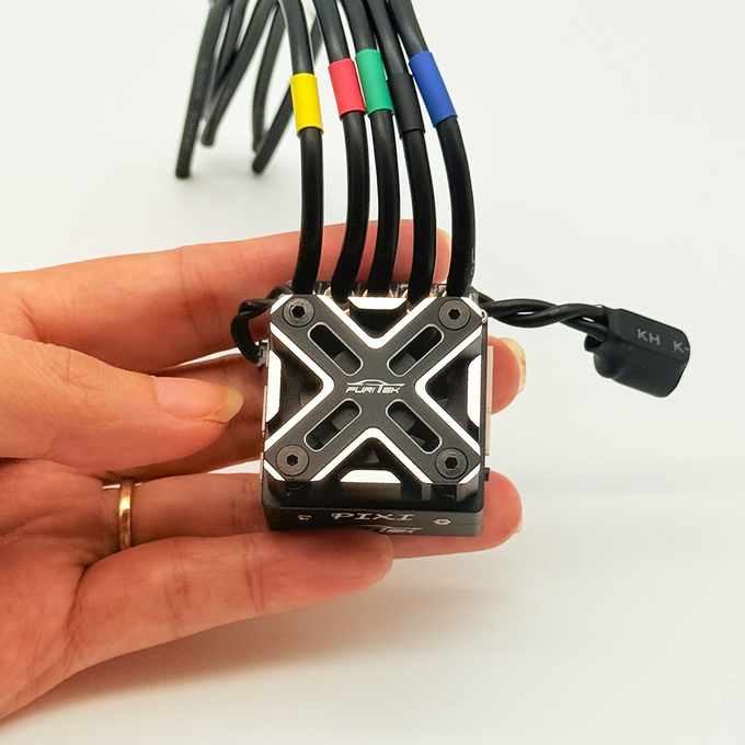 Furitek PIXI Drift Black Edition w/ WiFi Module & FAN – Sensored ESC for 1/10 Cars