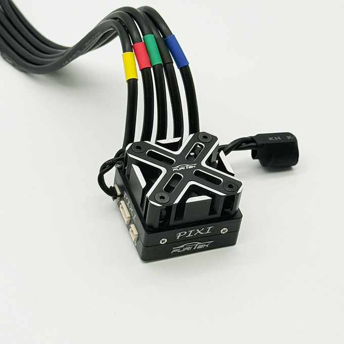 Furitek PIXI Drift Black Edition w/ WiFi Module & FAN – Sensored ESC for 1/10 Cars