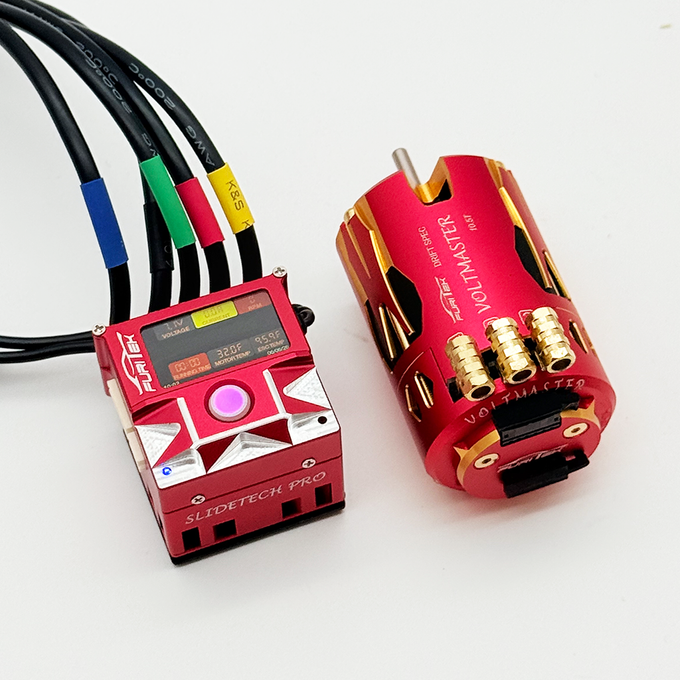 FURITEK SLIDEVOLT PRO 1/10 DRIFT ESC & MOTOR COMBO – RED