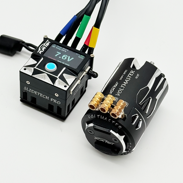 FURITEK SLIDEVOLT PRO 1/10 DRIFT ESC & MOTOR COMBO – BLACK