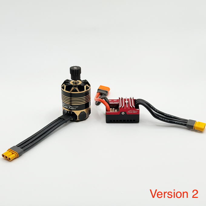 Furitek SCORPION PRO WATERPROOF with 1/8inch motor shaft 2835 5600kv Brushless Sensored ESC/Motor Power System for Arrma Grom and Losi Nascar