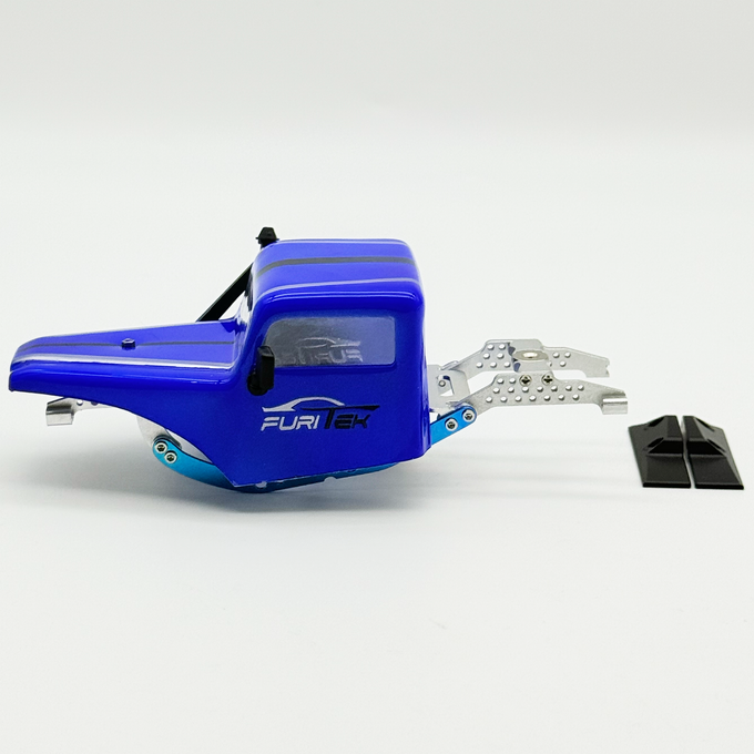 FURITEK MANTIS ROCK CAB LCG Competition Chassis Kit with Blue Body for SCX30
