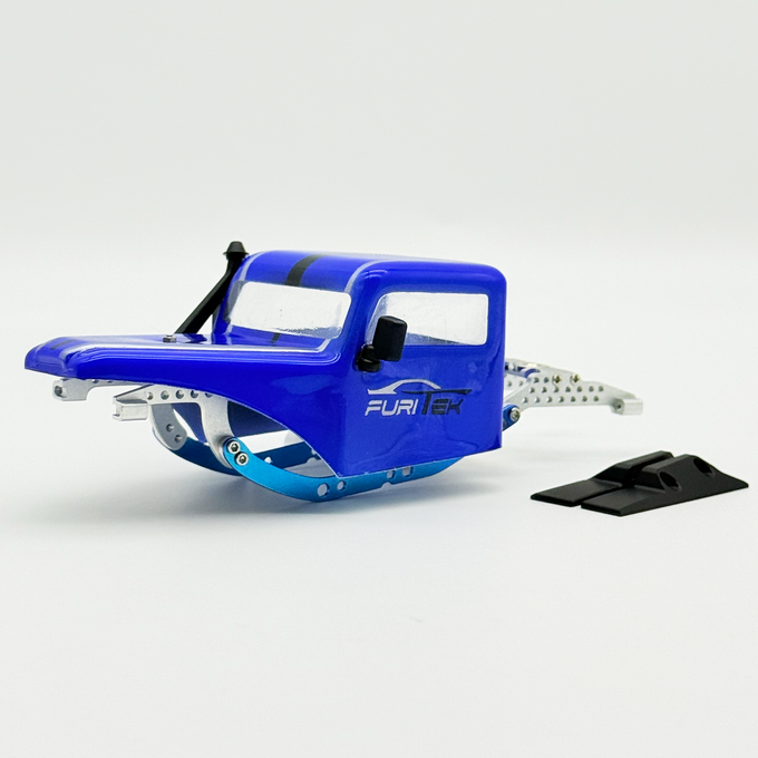 FURITEK MANTIS ROCK CAB LCG Competition Chassis Kit with Blue Body for SCX30