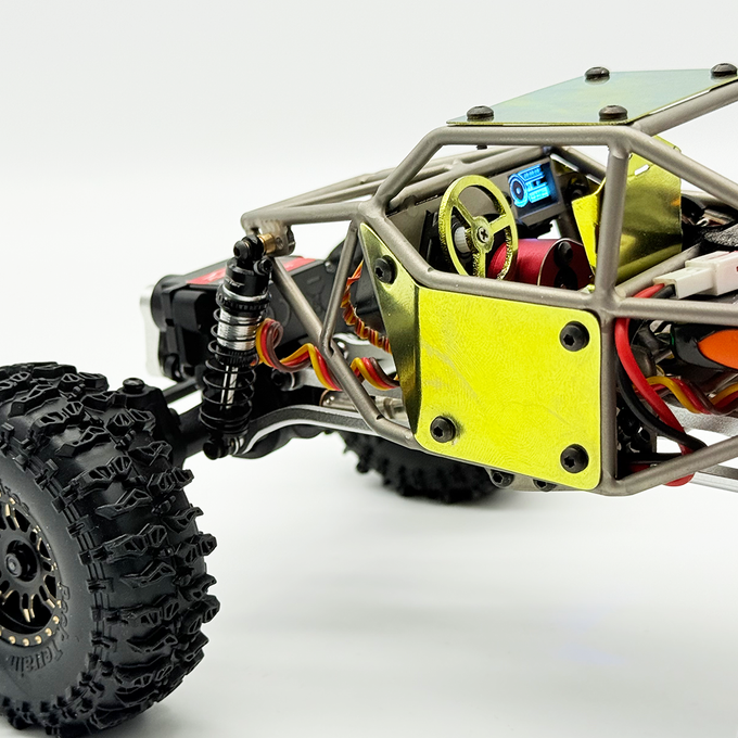 Limited Edition Furitek Titan Buggy 18 – ARTR Titanium Gold Edition w/ Active Pro 4WS & Micro Tesla DigiBoard