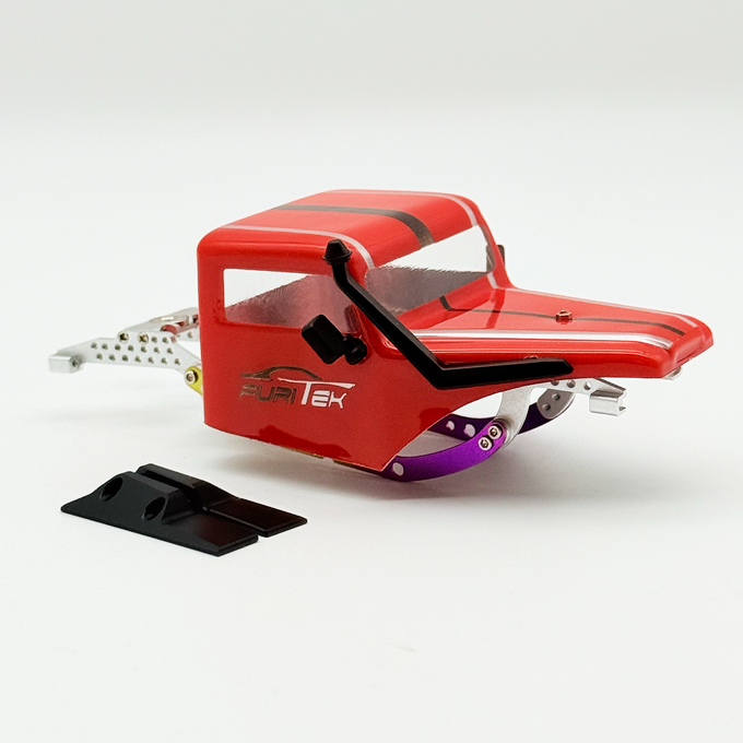 FURITEK MANTIS ROCK CAB LCG Competition Chassis Kit with RED Body for SCX30