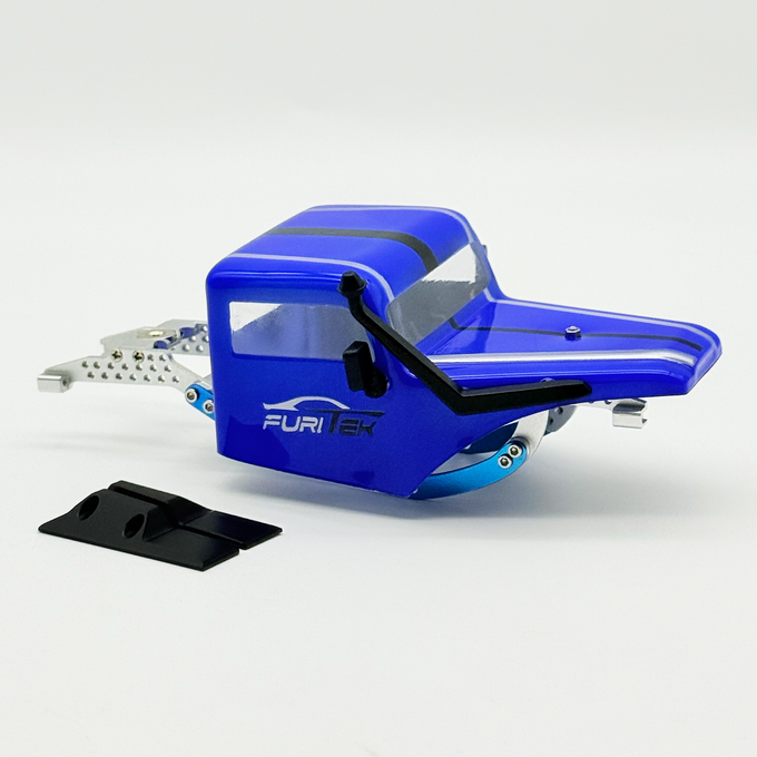 FURITEK MANTIS ROCK CAB LCG Competition Chassis Kit with Blue Body for SCX30