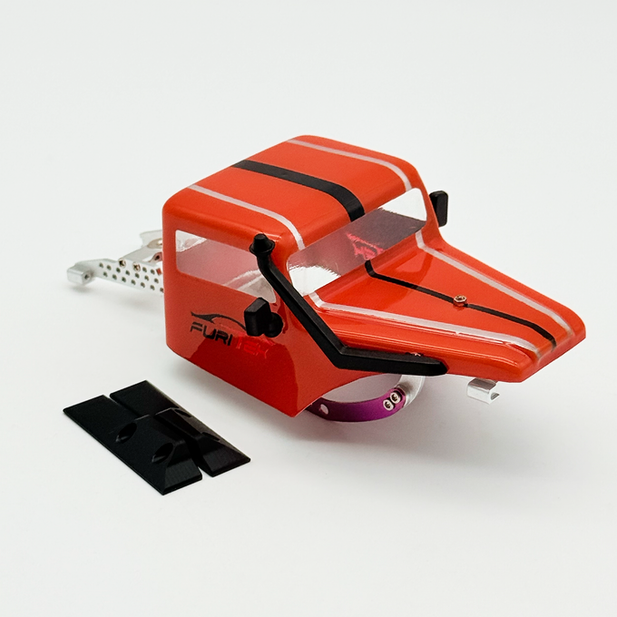 FURITEK MANTIS ROCK CAB LCG Competition Chassis Kit with Orange Body for SCX30
