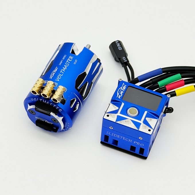 FURITEK SLIDEVOLT PRO 1/10 DRIFT ESC & MOTOR COMBO – BLUE