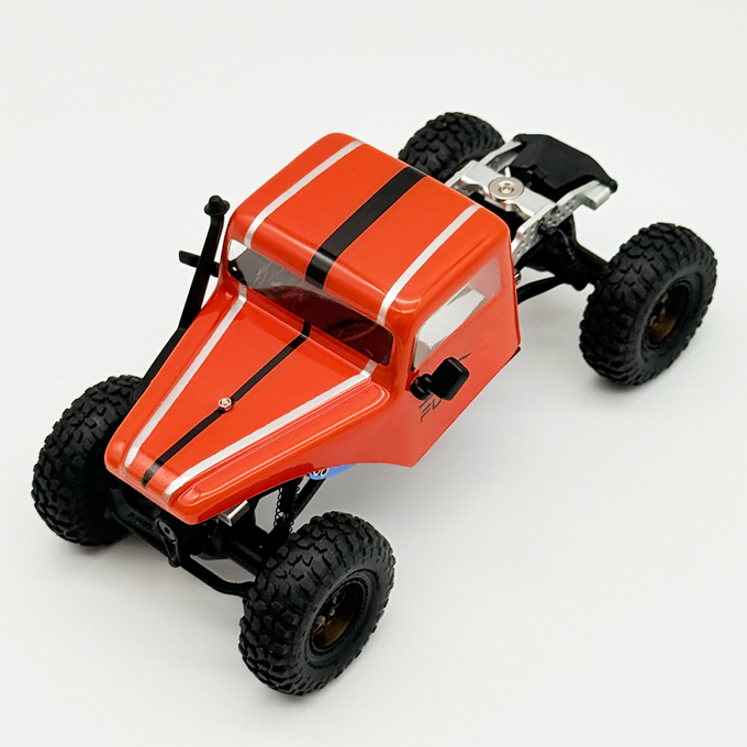 FURITEK MANTIS ROCK CAB LCG Competition Chassis Kit with Orange Body for SCX30
