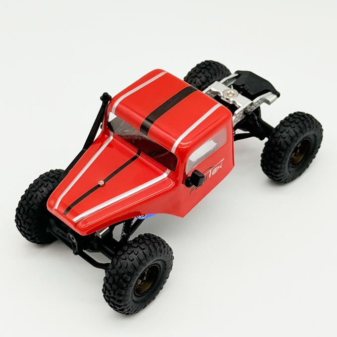FURITEK MANTIS ROCK CAB LCG Competition Chassis Kit with RED Body for SCX30