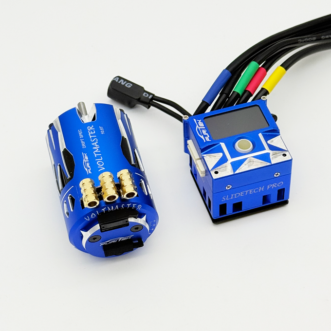 FURITEK SLIDEVOLT PRO 1/10 DRIFT ESC & MOTOR COMBO – BLUE