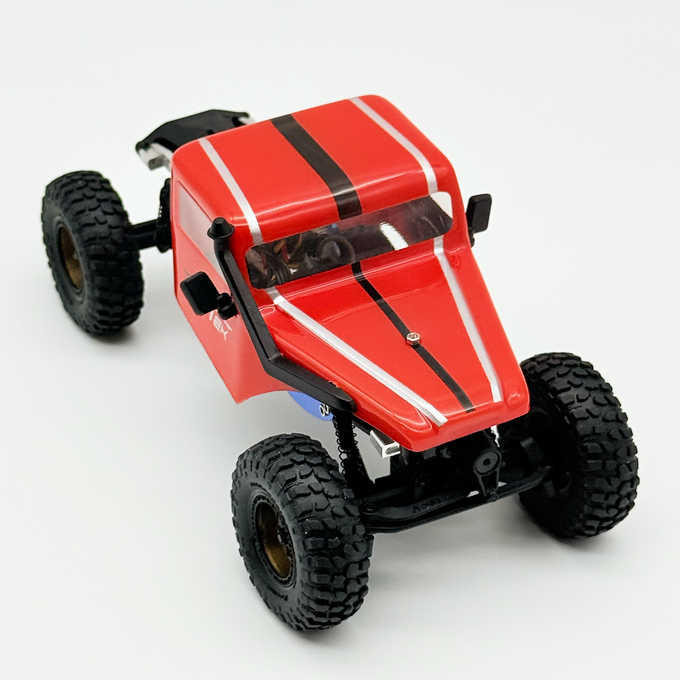 FURITEK MANTIS ROCK CAB LCG Competition Chassis Kit with RED Body for SCX30