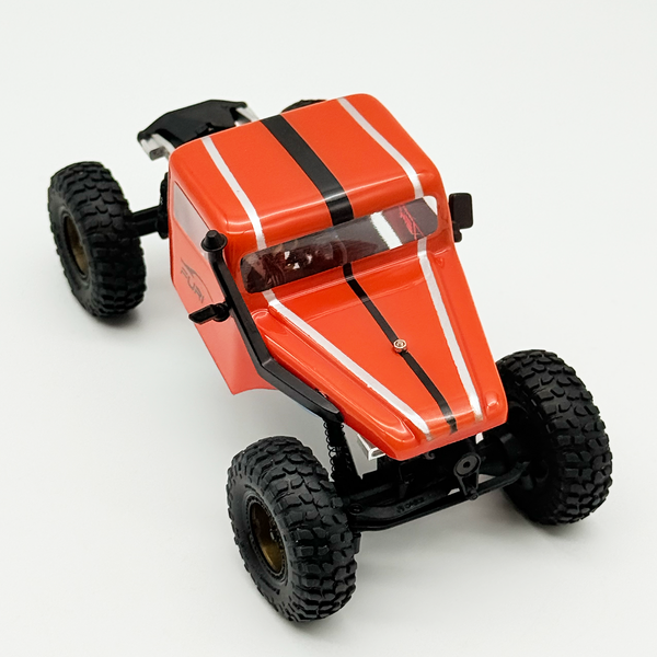 FURITEK MANTIS ROCK CAB LCG Competition Chassis Kit with Orange Body for SCX30