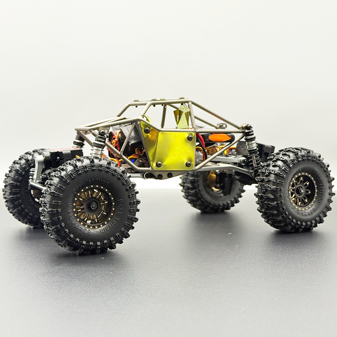 Limited Edition Furitek Titan Buggy 18 – ARTR Titanium Gold Edition w/ Active Pro 4WS & Micro Tesla DigiBoard