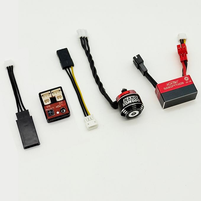 Furitek NanoModo 2026 Stock TX Plug & Play Control System (ESC + Brushless Motor + RX)  for Axial SCX30