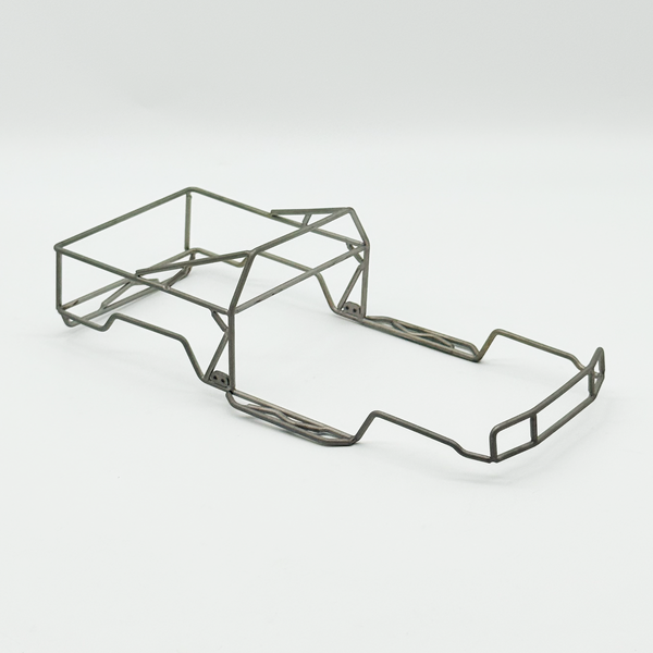 FURITEK Scale Titanium Roll Cage for KRAWL 30 TRAIL PRO PICKUP - Raw Titanium