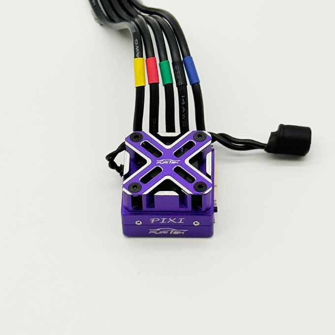 Furitek PIXI Drift Purple Edition w/ WiFi Module & FAN – Sensored ESC for 1/10 Cars