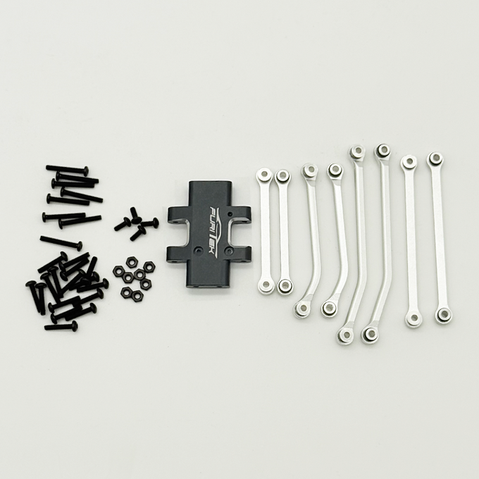 Furitek Titanium Frame Kit with Angle Skid and High Clearance Links for Titan Buggy 18