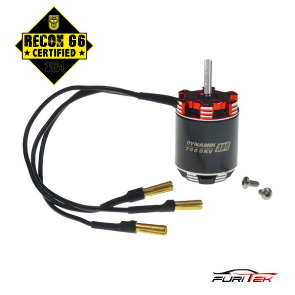 FURITEK DYNAMIK 380-2000KV-4S BRUSHLESS MOTOR FOR 1/10 – Furitek