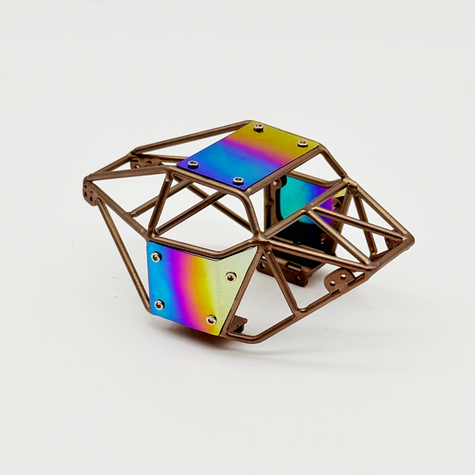 Furitek TITAN Buggy Chassis Kit for SCX30 - Rainbow